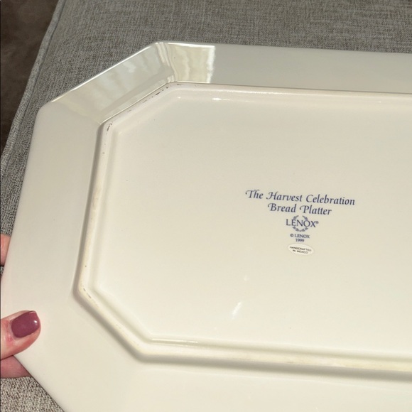 Lenox The Harvest Celebration Bread Platter